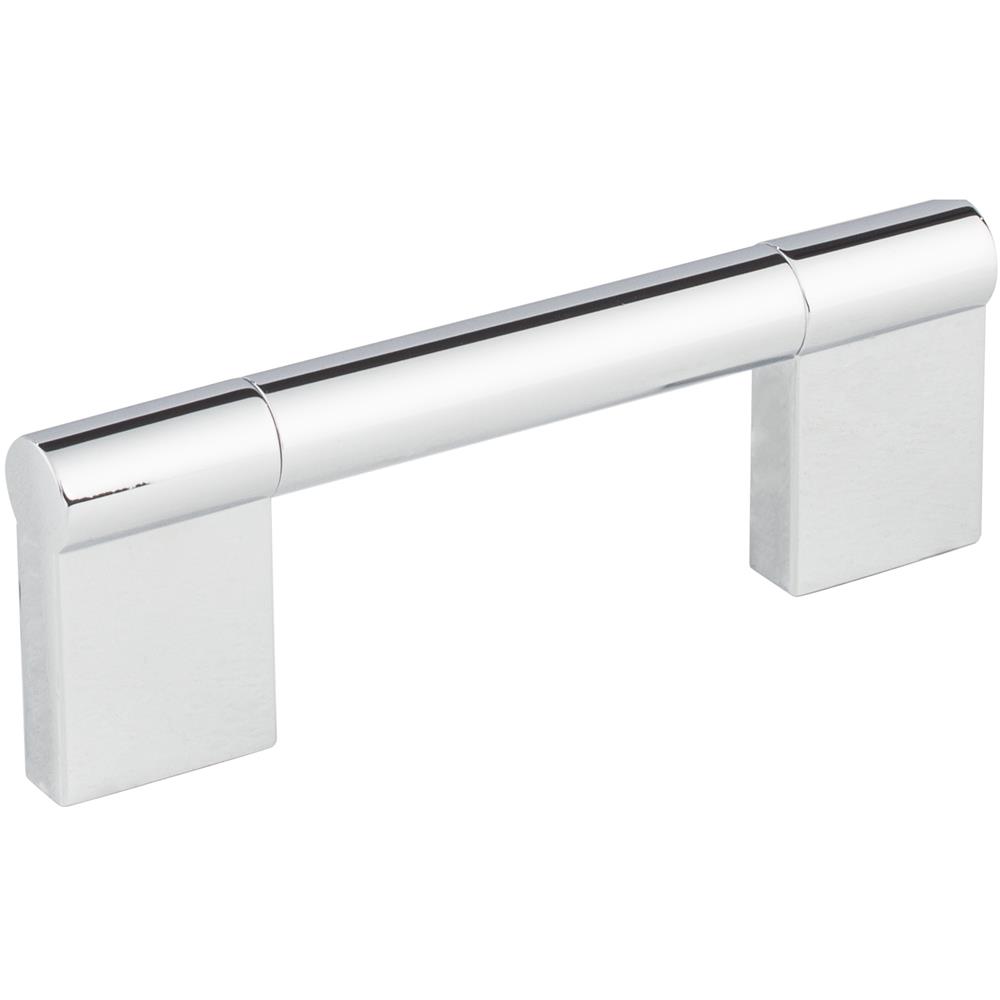 Elements by Hardware Resources Knox Cabinet Pull 4-1/4" Overall Length Cabinet pull, 96mm Center to Center in Polished Chrome