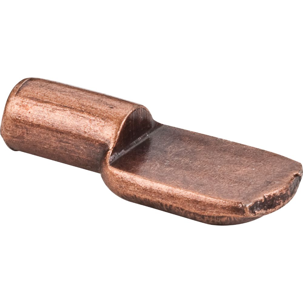 Hardware Resources 1306AC Antique Copper 5 mm Pin Spoon Shelf Support - Priced and Sold by the Thousand. Order 1 for 1,000 Pieces