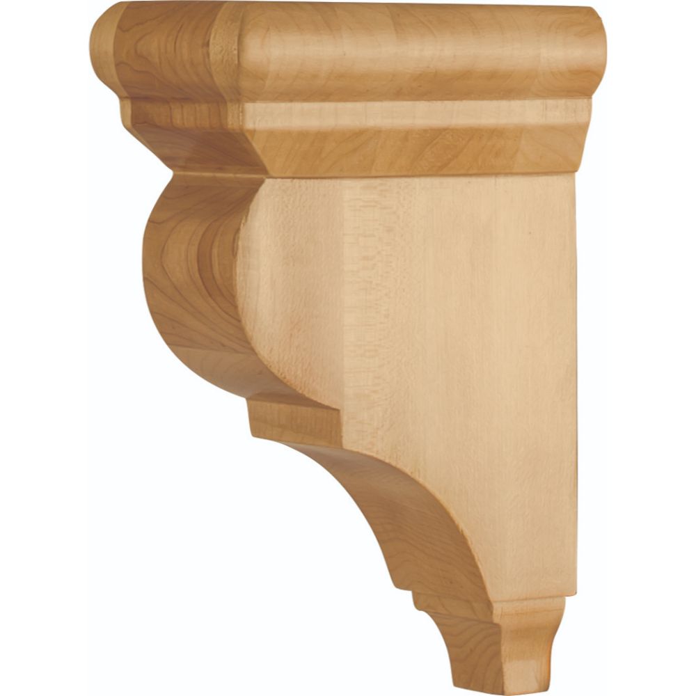 Hardware Resources CORG-4-CH 3" W x 5-1/2" D x 8" H Cherry Smooth Corbel