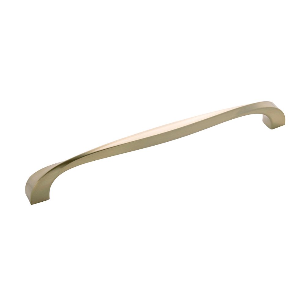 Hickory Hardware H076020-EGN Twist Collection Pull 8-13/16 Inch (224mm) Center to Center Elusive Golden Nickel Finish