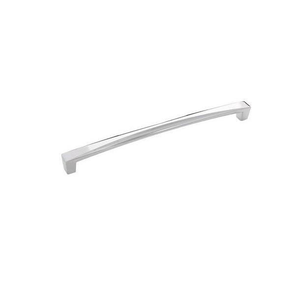 Hickory Hardware H076134-CH Crest Collection Pull 8-13/16 Inch (224mm) Center to Center Chrome Finish