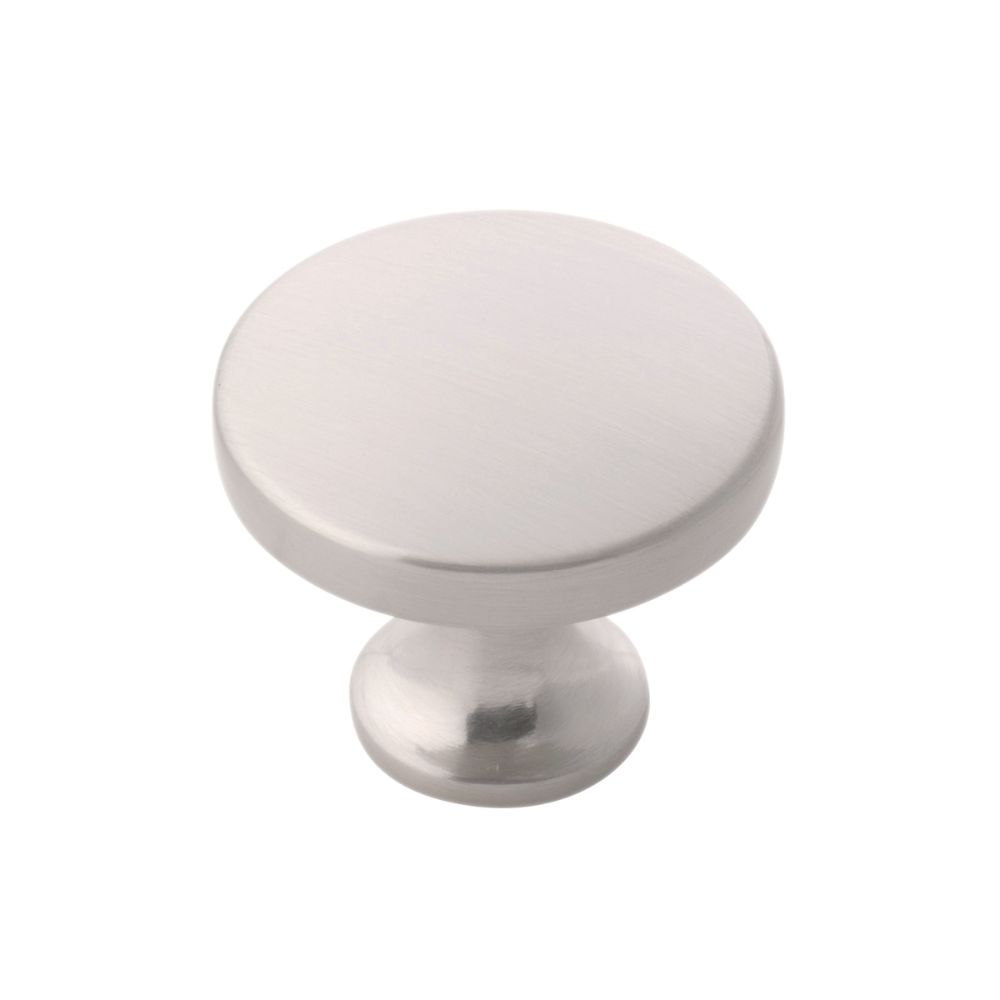 Hickory Hardware H076698-SN Forge Collection Knob 1-3/8 Inch Diameter Satin Nickel Finish
