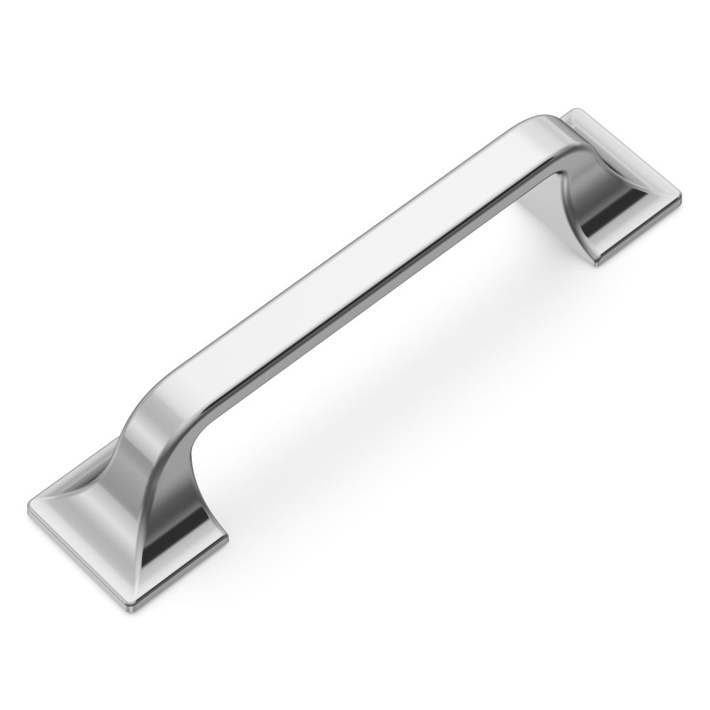 Hickory Hardware H076701-CH Forge Collection Pull 3-3/4 Inch (96mm) Center to Center Chrome Finish