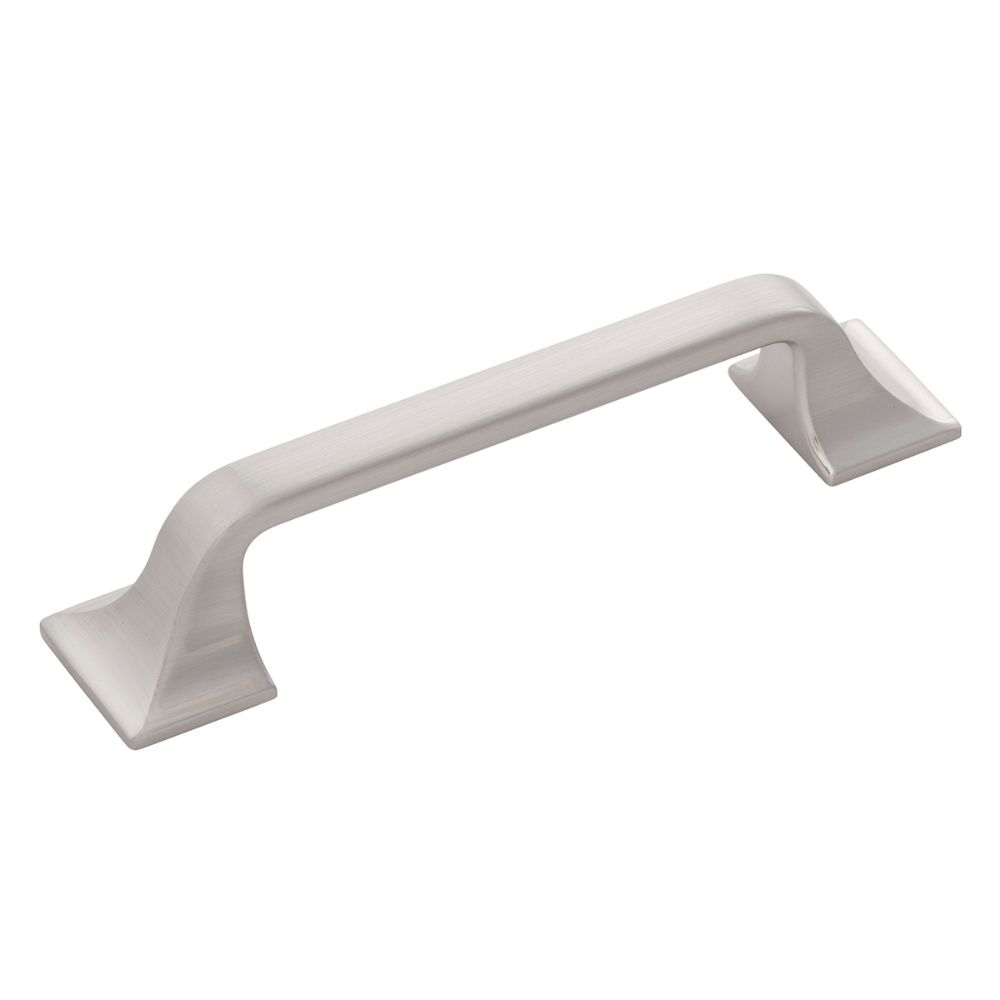 Hickory Hardware H076701-SN Forge Collection Pull 3-3/4 Inch (96mm) Center to Center Satin Nickel Finish