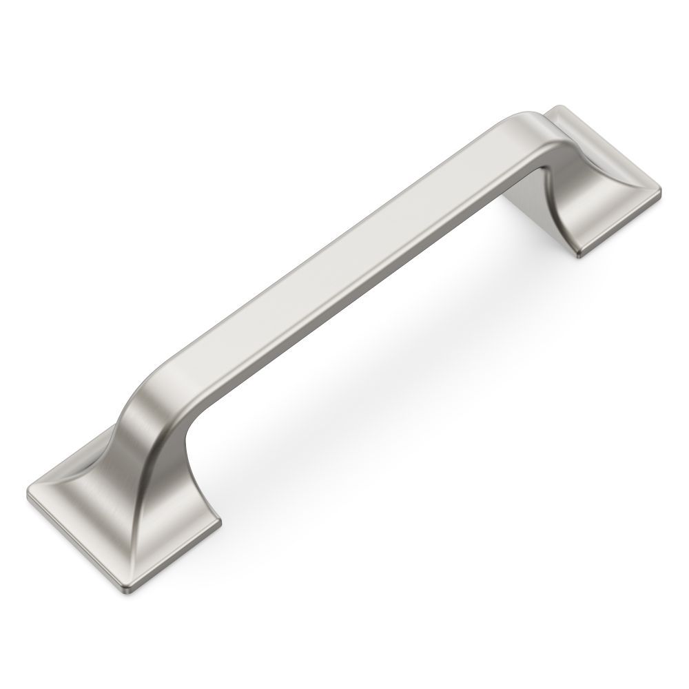 Hickory Hardware H076701-SN Forge Collection Pull 3-3/4 Inch (96mm) Center to Center Satin Nickel Finish