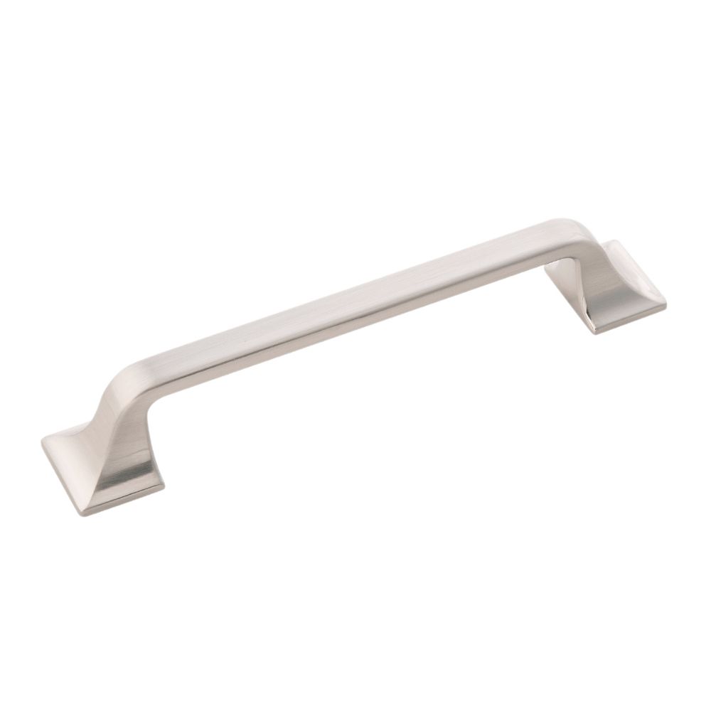 Hickory Hardware H076702-SN Forge Collection Pull 5-1/16 Inch (128mm) Center to Center Satin Nickel Finish