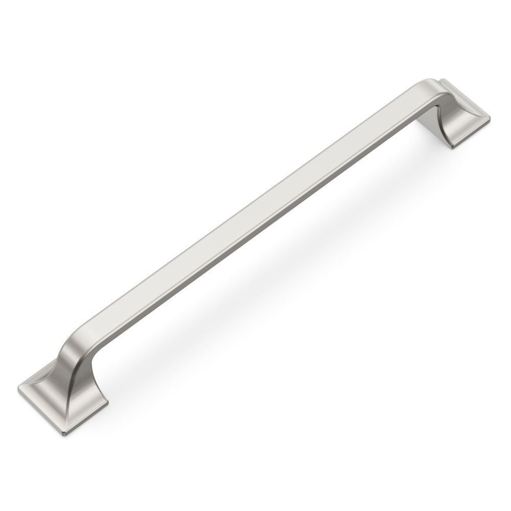 Hickory Hardware H076704-SN Forge Collection Pull 7-9/16 Inch (192mm) Center to Center Satin Nickel Finish