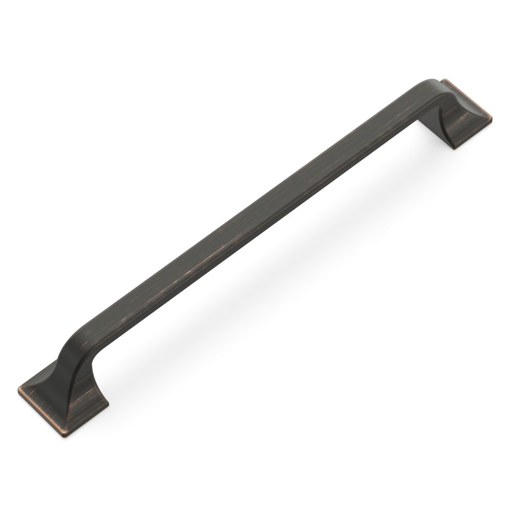 Hickory Hardware H076704-VB Forge Collection Pull 7-9/16 Inch (192mm) Center to Center Vintage Bronze Finish