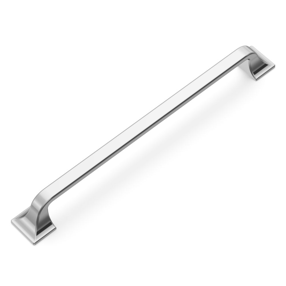 Hickory Hardware H076705-CH Forge Collection Pull 8-13/16 Inch (224mm) Center to Center Chrome Finish