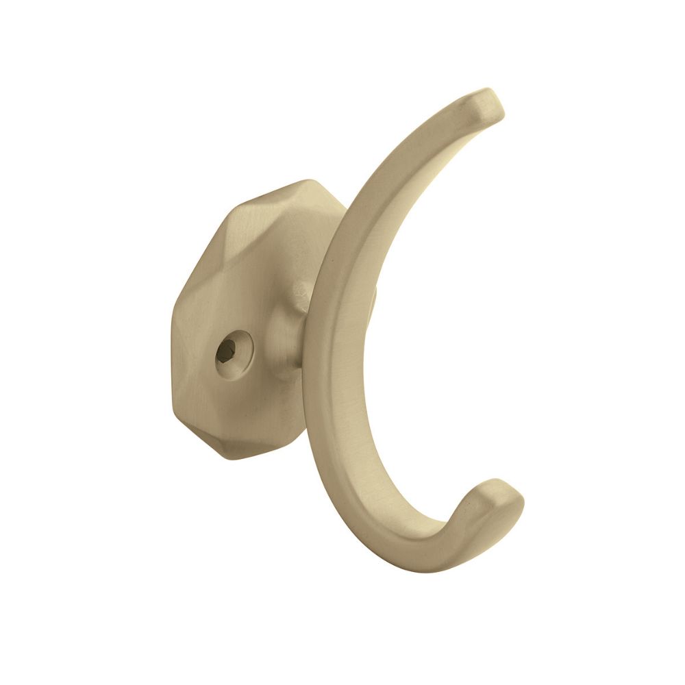 Hickory Hardware H077848CBZ Hook, 1-1/4" C/C in Champagne Bronze