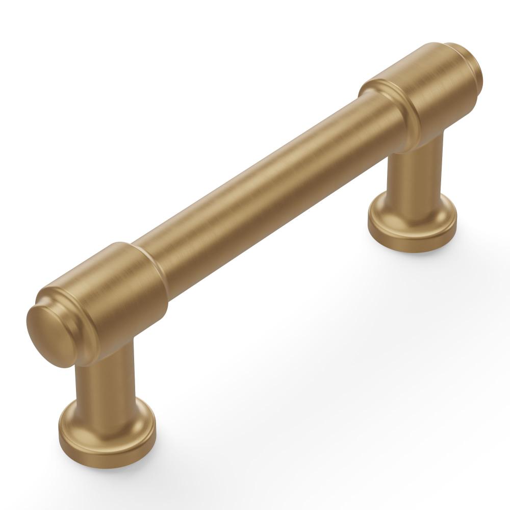 Hickory Hardware H077851CBZ Pull, 3" C/C in Champagne Bronze