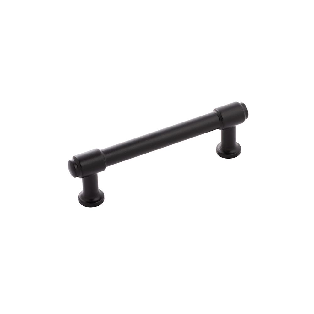 Hickory Hardware H077852MB Piper Pull, 96mm C/c in Matte Black