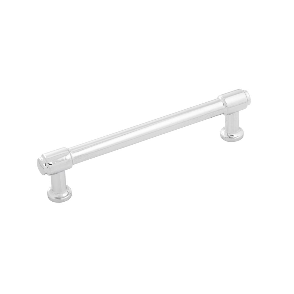 Hickory Hardware H077853CH Piper Pull, 128mm C/c in Chrome