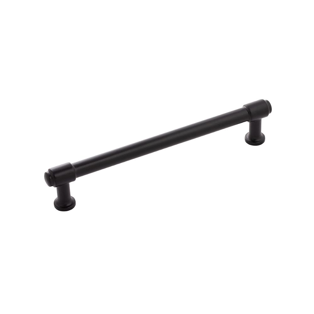 Hickory Hardware H077854MB Piper Pull, 160mm C/c in Matte Black