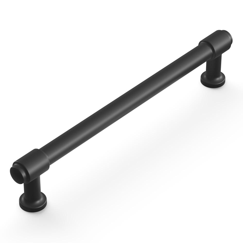 Hickory Hardware H077854MB Piper Pull, 160mm C/c in Matte Black