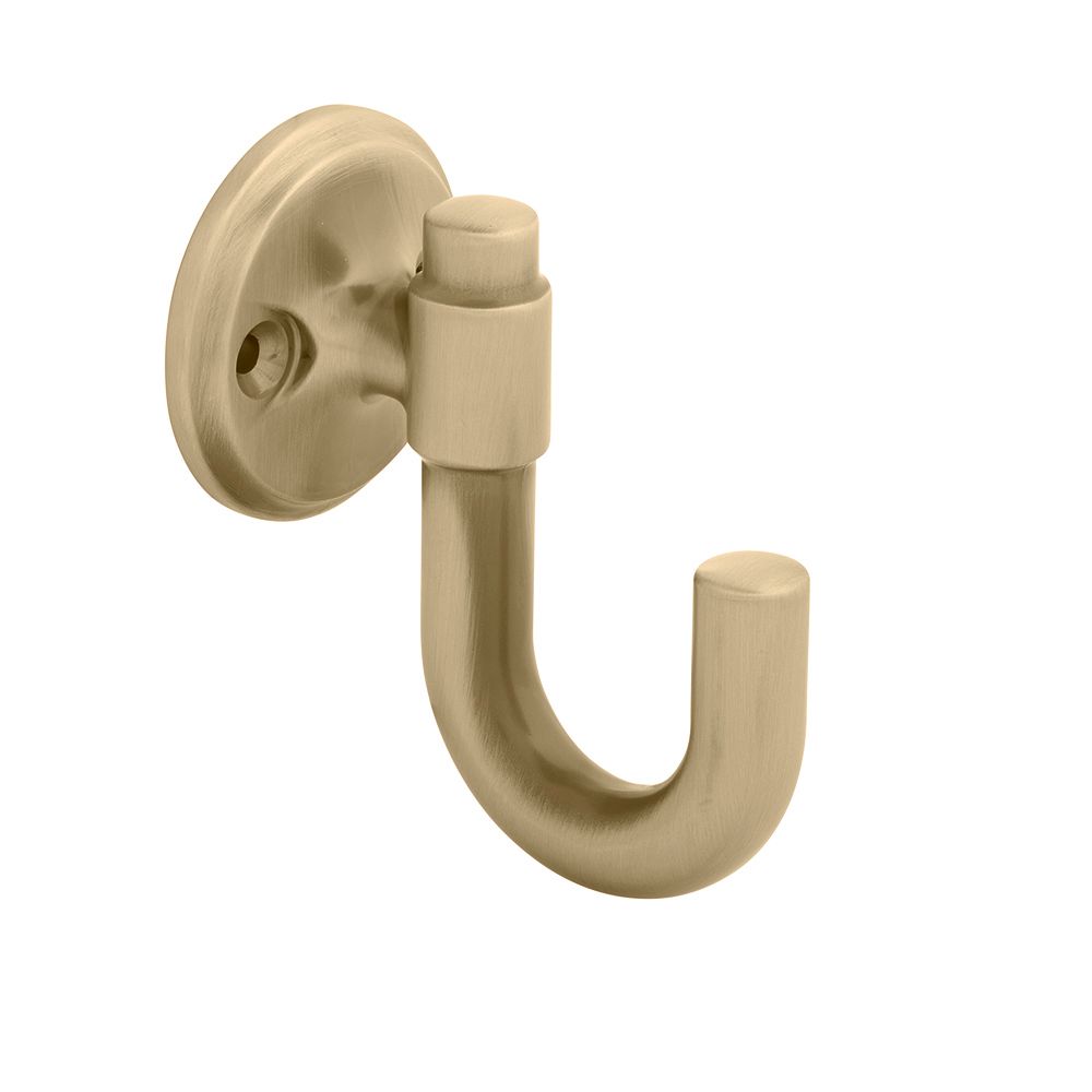 Hickory Hardware H077859CBZ Hook, 1-1/8" C/C in Champagne Bronze