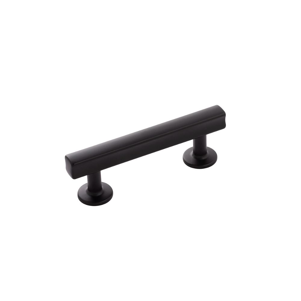 Hickory Hardware H077880MB Woodward Pull, 3" C/c in Matte Black