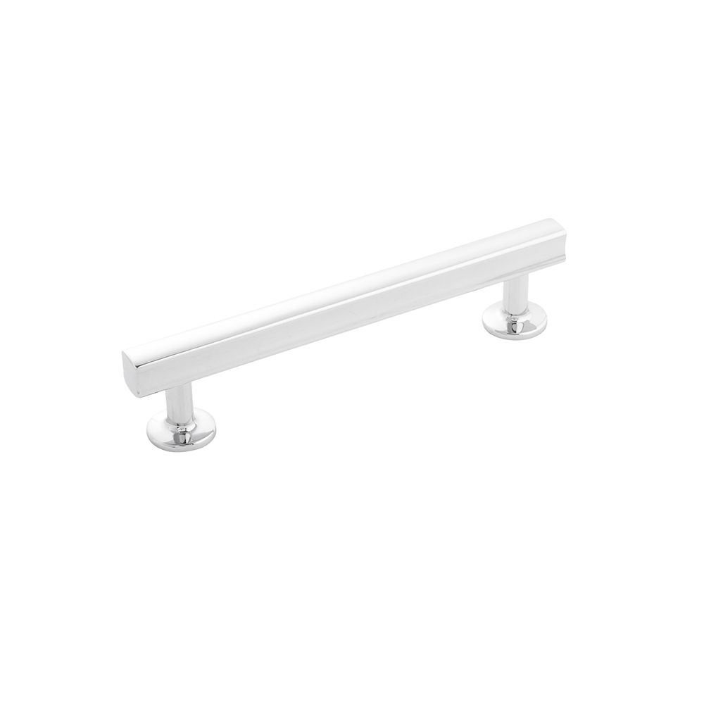 Hickory Hardware H077882CH Woodward Pull, 128mm C/c in Chrome