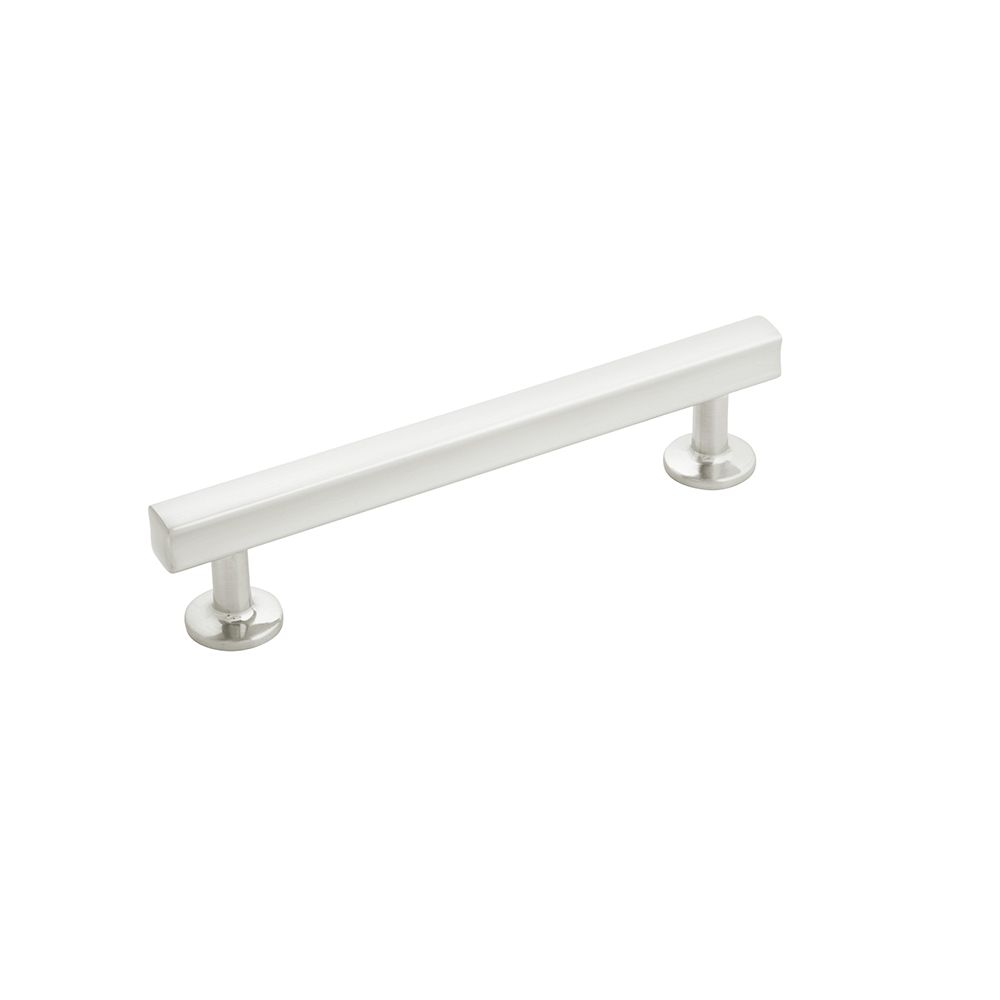 Hickory Hardware H077882SN Woodward Pull, 128mm C/c in Satin Nickel