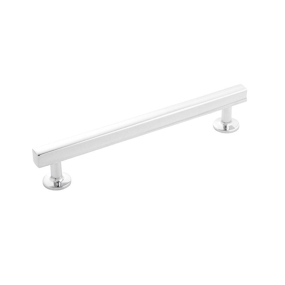 Hickory Hardware H077883CH Woodward Pull, 160mm C/c in Chrome