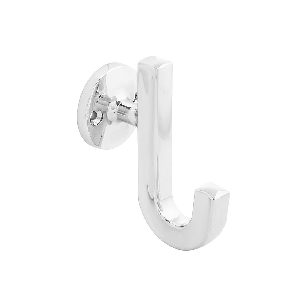 Hickory Hardware H077888CH Woodward Hook, 1-1/8" C/c in Chrome