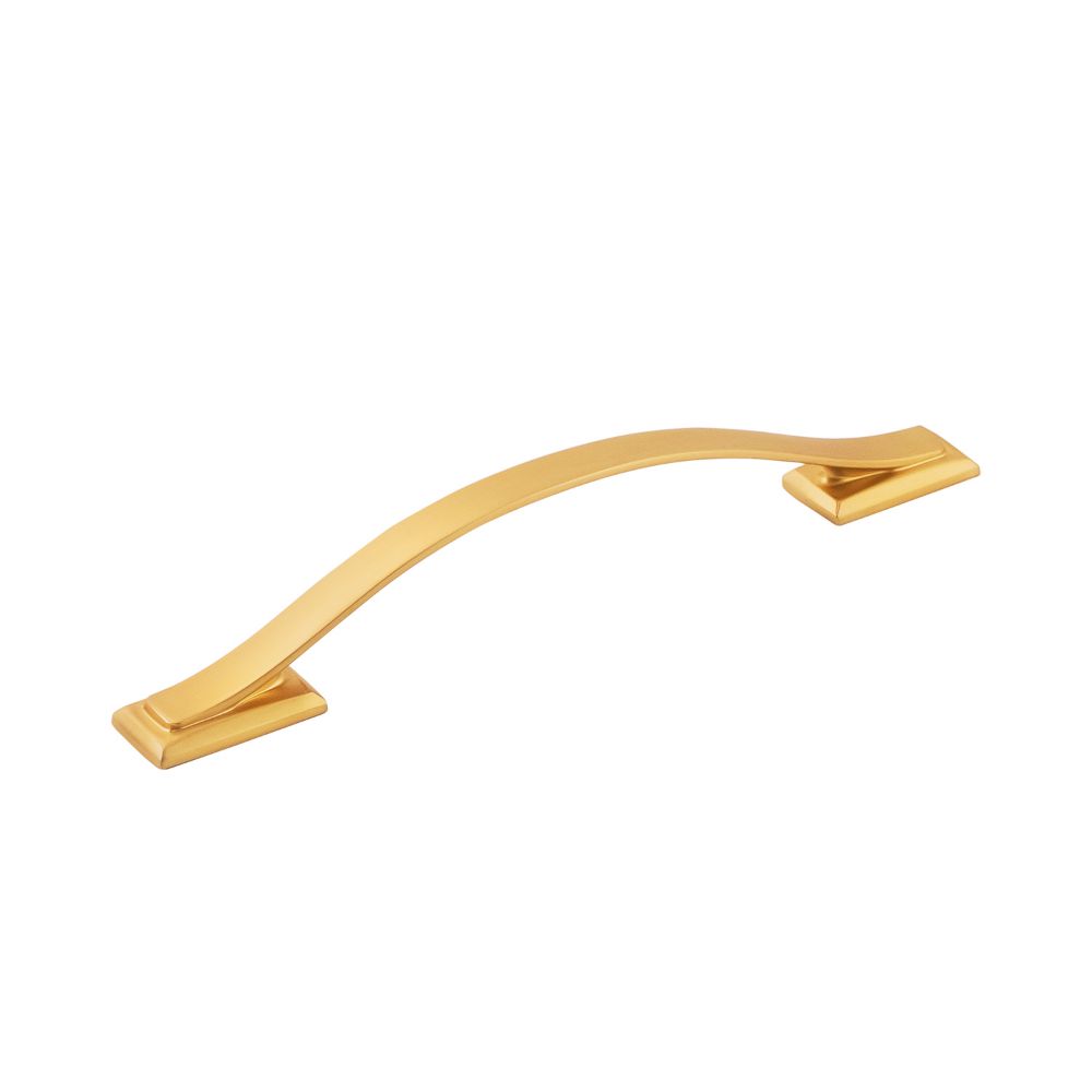 Hickory Hardware H078772BGB-10B Pull, 128mm C/c 10-pack in Brushed Golden Brass