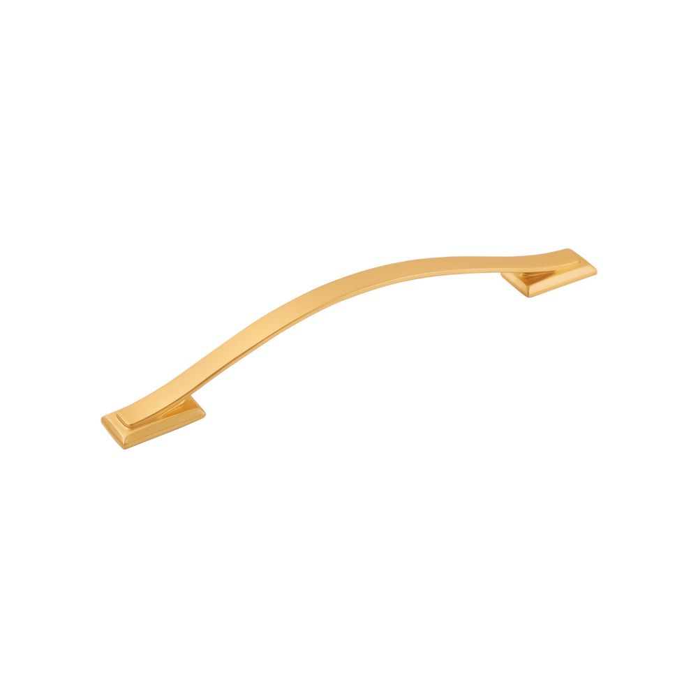 Hickory Hardware H078773BGB-5B Pull, 160mm C/c 5-pack in Brushed Golden Brass