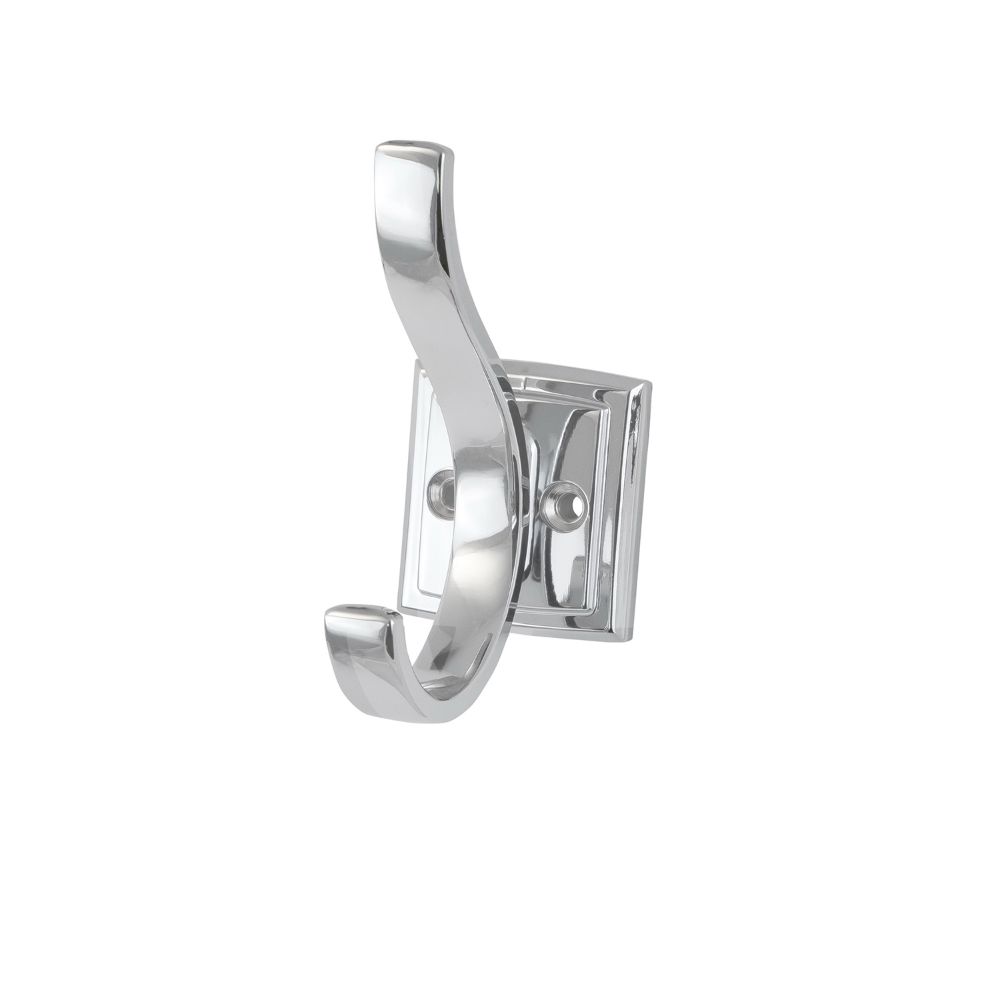 Hickory Hardware H078774CH Hook, 7/16" C/c in Chrome