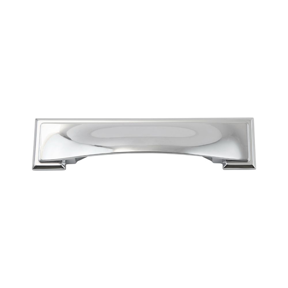 Hickory Hardware H078775CH Cup Pull, 3", 96mm & 128mm C/c in Chrome