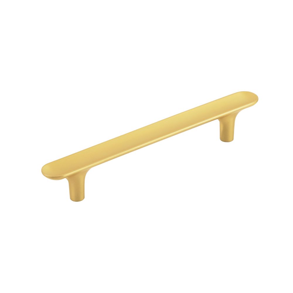 Hickory Hardware H078780BGB Pull, 128mm C/c in Brushed Golden Brass