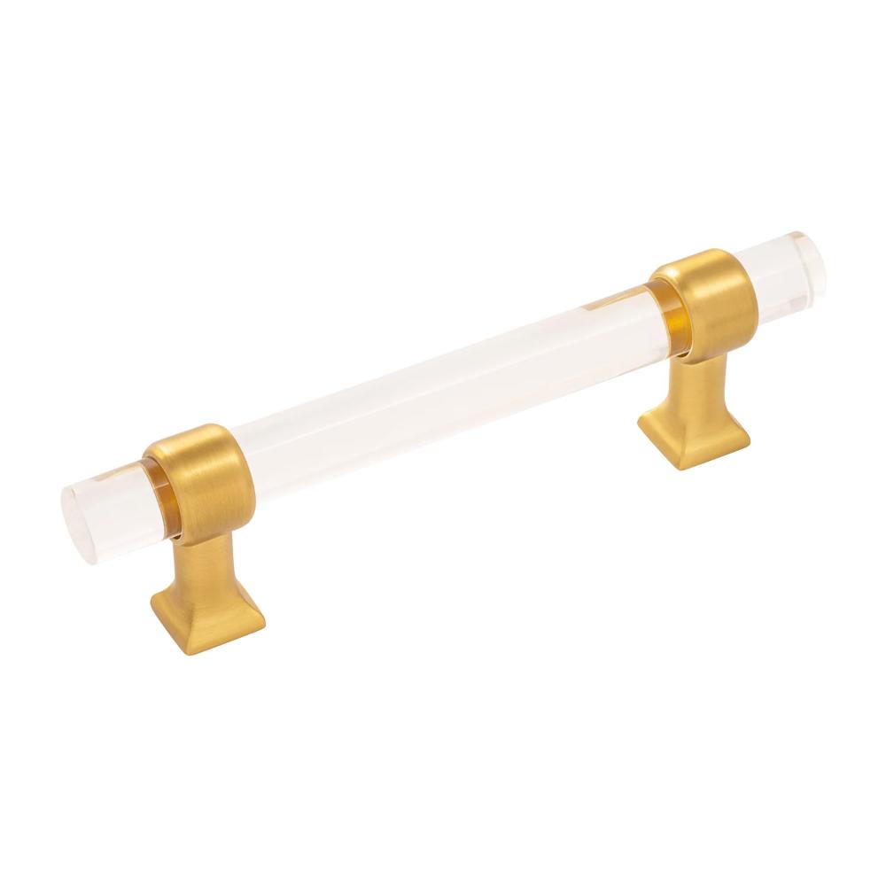 Hickory Hardware H079518-CABGB Pull, 96mm C/c in Brushed Golden Brass