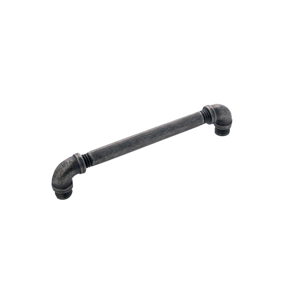 Hickory Hardware HH075010-BNV Pipeline Collection Pull 6-5/16 Inch (160mm) Center to Center Black Nickel Vibed Finish