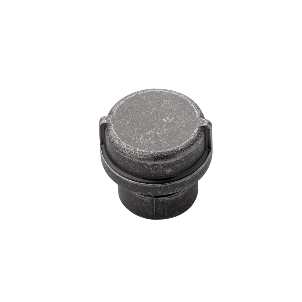 Hickory Hardware HH075028-BNV Pipeline Collection Knob 1-1/4 Inch Diameter Black Nickel Vibed Finish