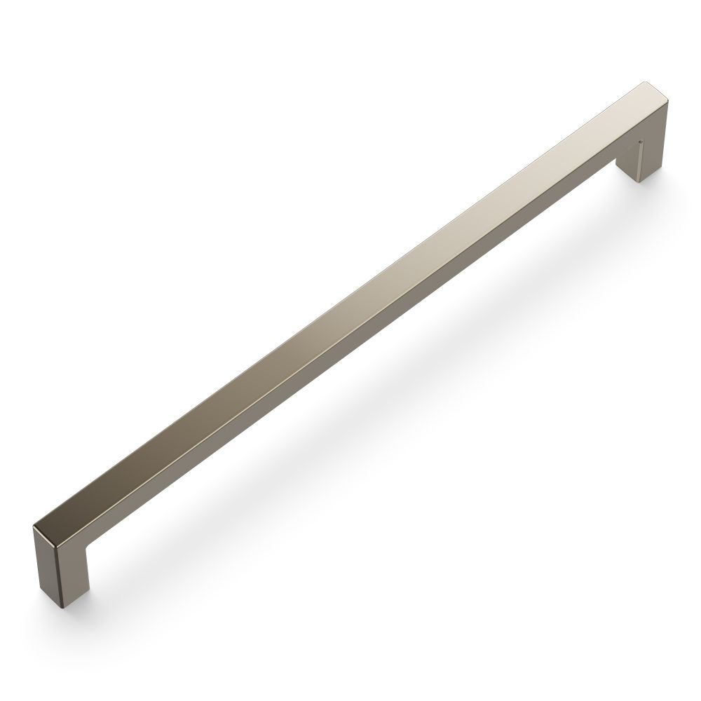 Hickory Hardware HH075422-14 Skylight Collection Pull 8-13/16 Inch (224mm) Center to Center Polished Nickel Finish