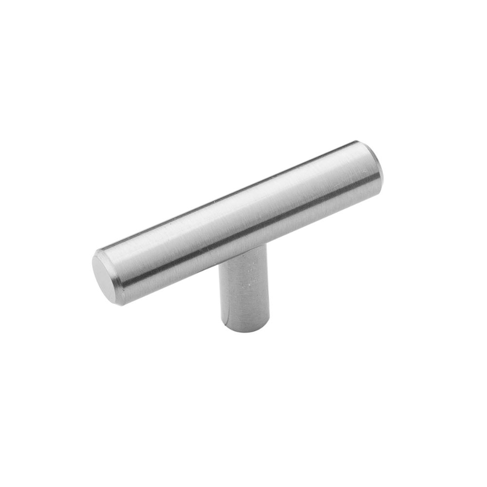 Hickory Hardware HH075591-SS-10B Knob, T, 10 Pack in Stainless Steel