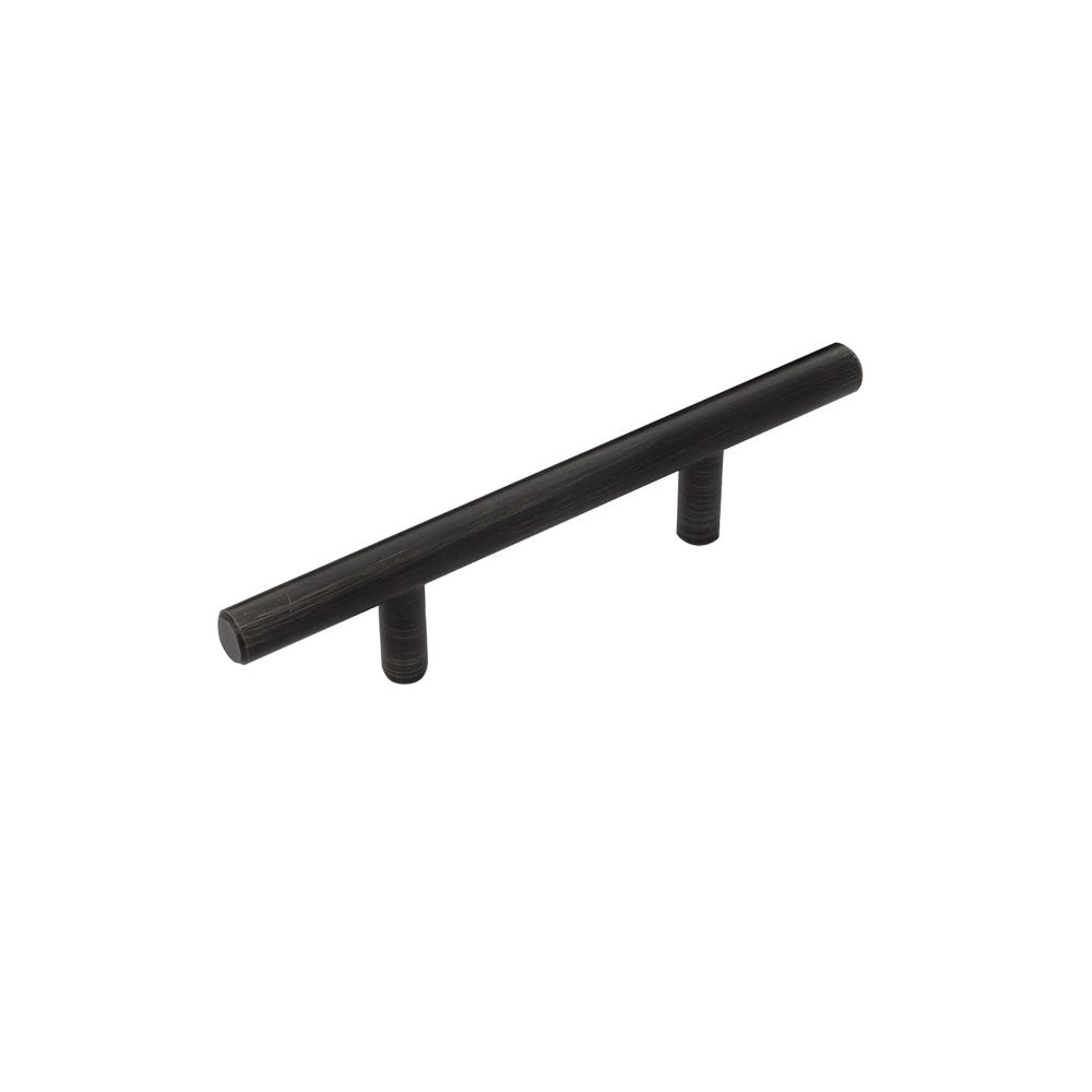 Hickory Hardware HH075593-BBLN Bar Pull Collection Pull 3 Inch Center to Center Brushed Black Nickel Finish