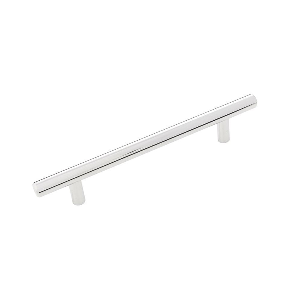 Hickory Hardware HH075595-CH Bar Pull Collection Pull 5-1/16 Inch (128mm) Center to Center Chrome Finish