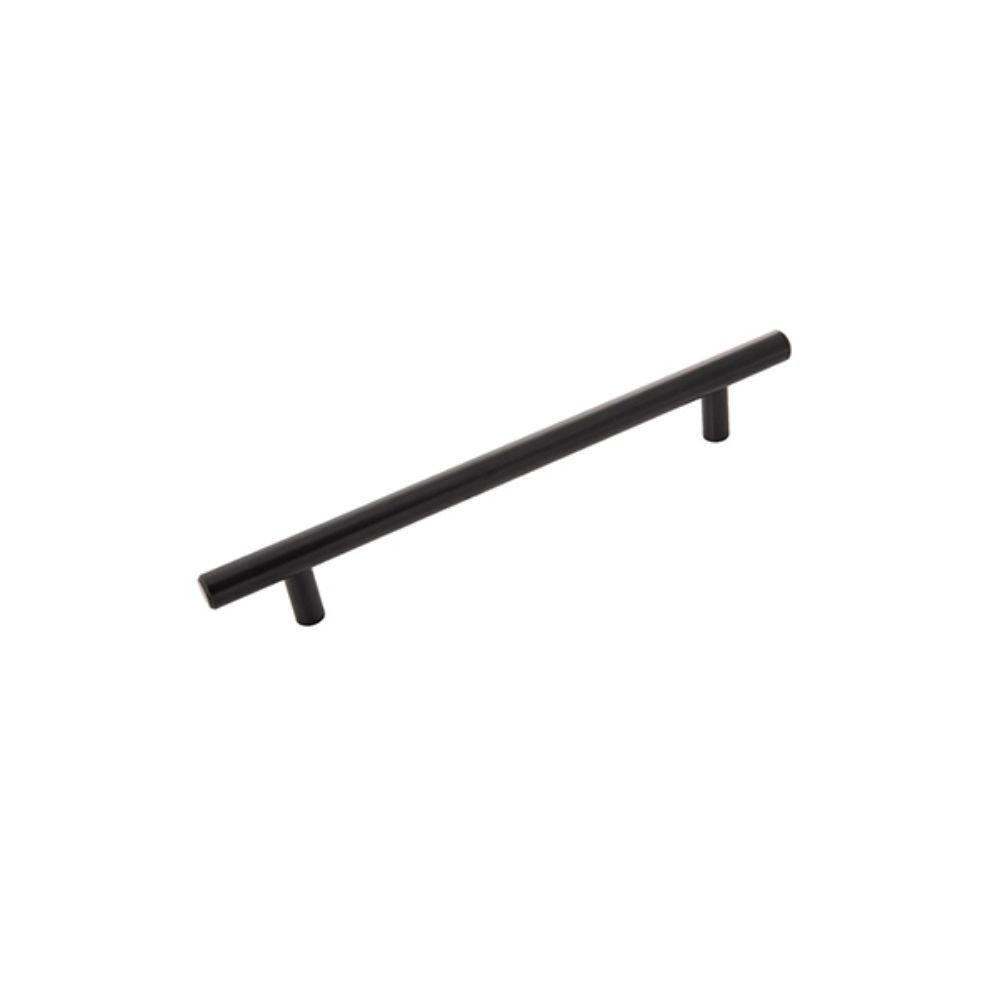 Hickory Hardware HH075596-MB Bar Pull Collection Pull 6-5/16 Inch (160mm) Center to Center Matte Black Finish