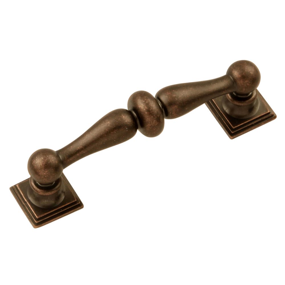Hickory Hardware HH74549-DAC Somerset Collection Pull 3 Inch Center to Center Dark Antique Copper Finish