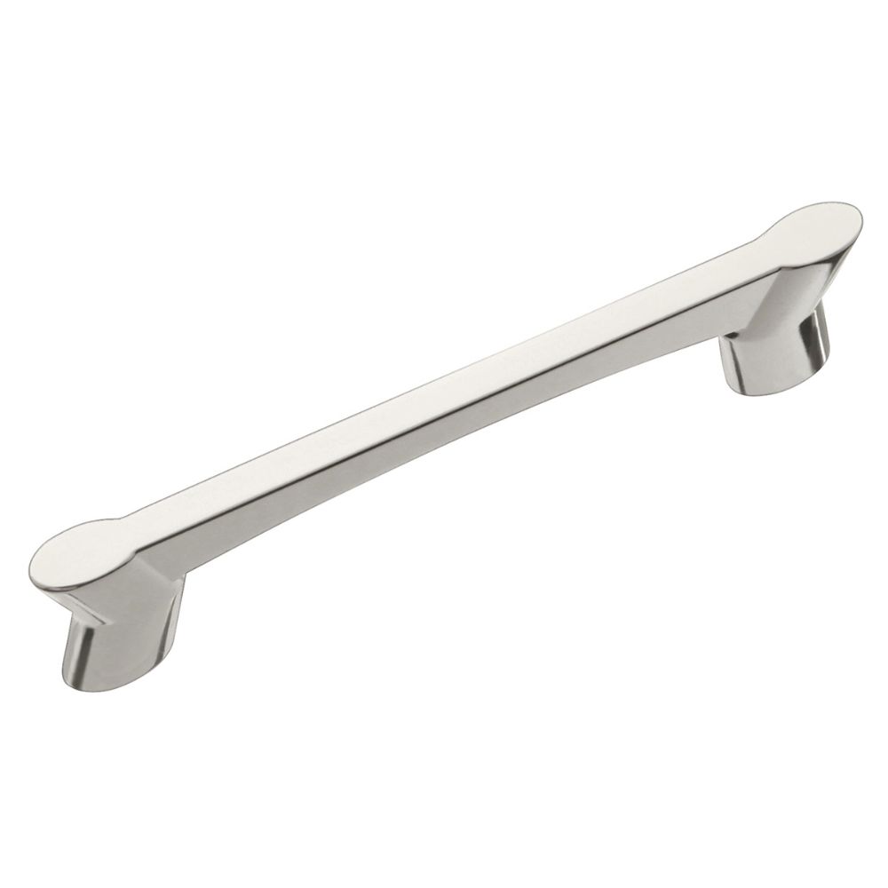 Hickory Hardware HH74636-14 Wisteria Collection Pull 3-3/4 Inch (96mm) Center to Center Polished Nickel Finish
