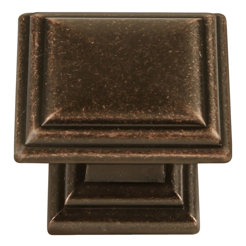 Hickory Hardware HH74639-DAC Somerset Collection Knob 1-5/16 Inch Diameter Dark Antique Copper Finish