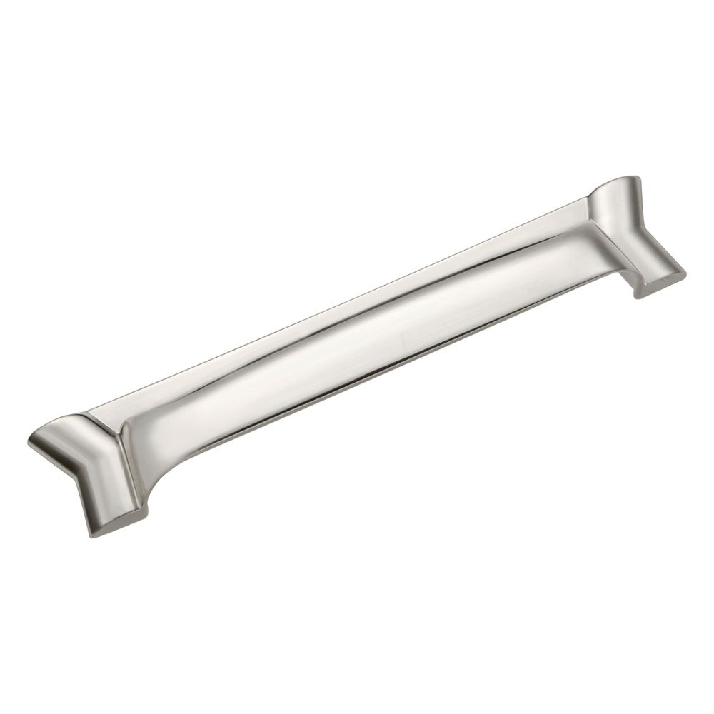 Hickory Hardware HH74671-14 Wisteria Collection Cup Pull 3 Inch & 3-3/4 Inch (96mm) Center to Center Polished Nickel Finish