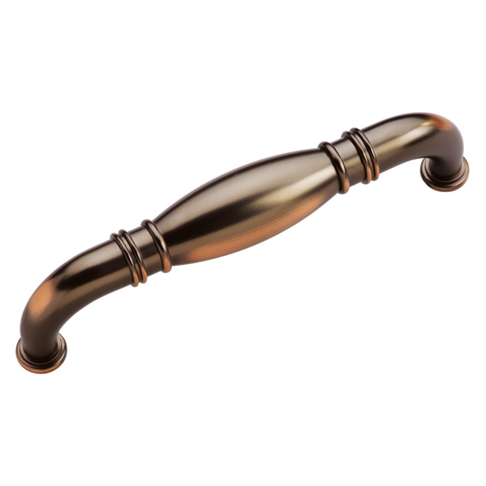Hickory Hardware K48-OBH 8" Williamsburg Highlighted Oil Rubbed Bronze Appliance Pull