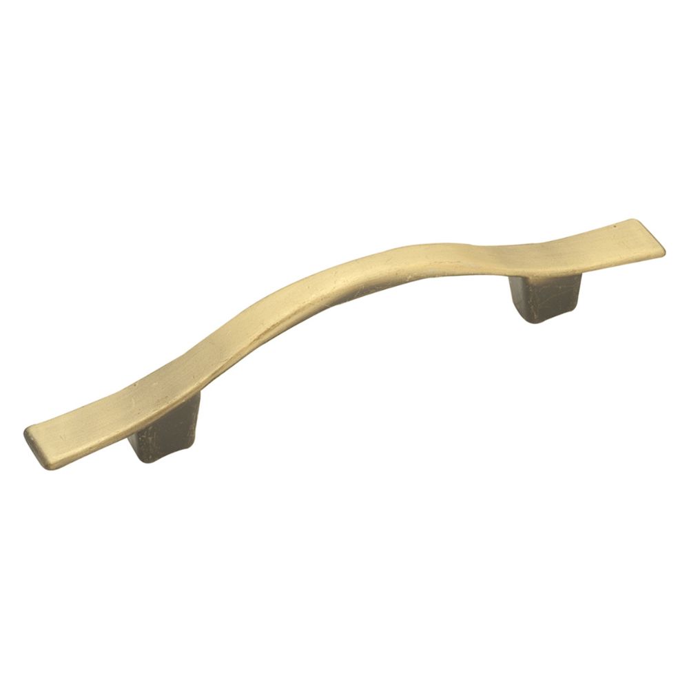 Hickory Hardware P135-AB Cavalier Collection Pull 3 Inch Center to Center Antique Brass Finish