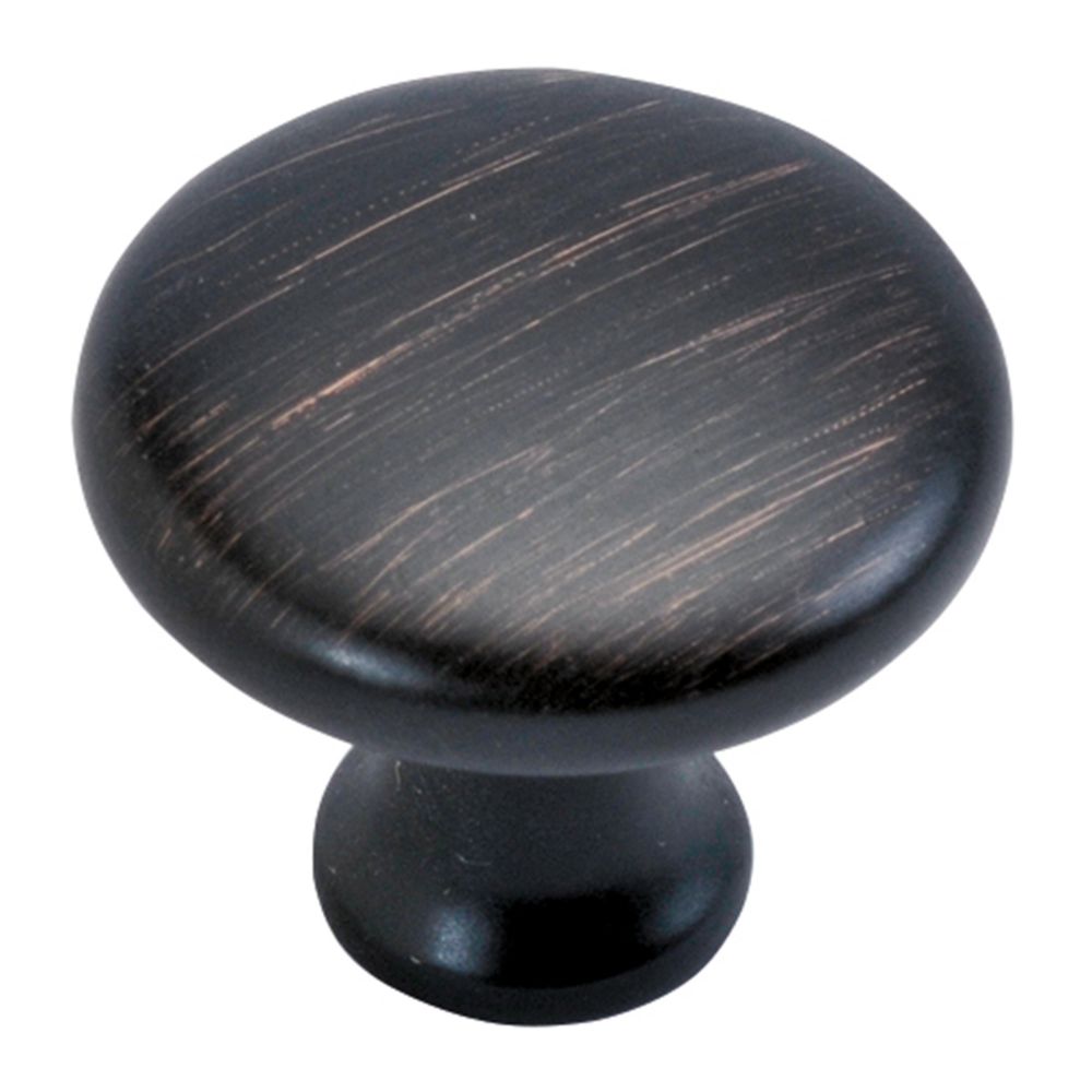 Hickory Hardware P14255-VB Conquest Collection Knob 1-1/8 Inch Diameter Vintage Bronze Finish