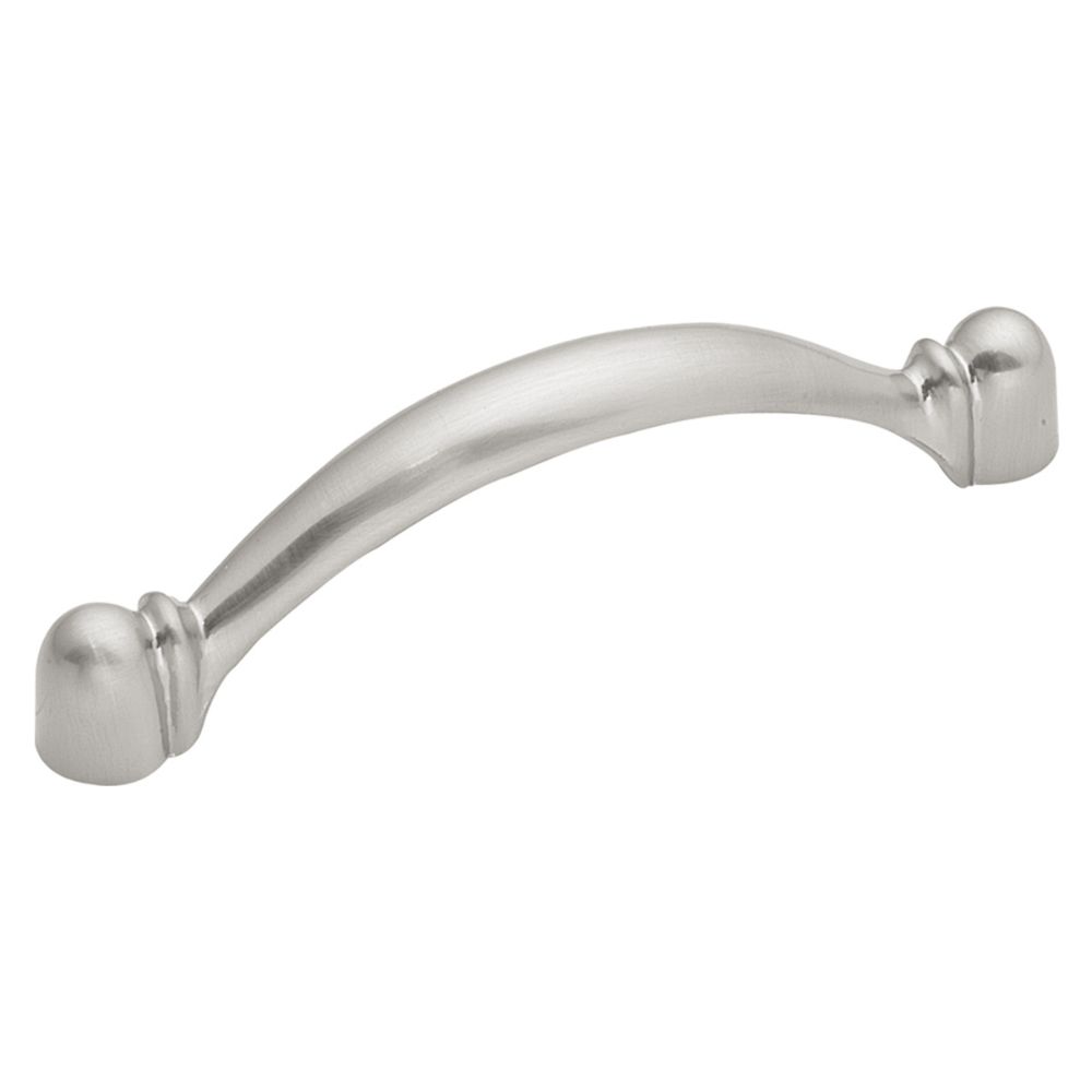 Hickory Hardware P14441-SN Conquest Collection Pull 3 Inch Center to Center Satin Nickel Finish