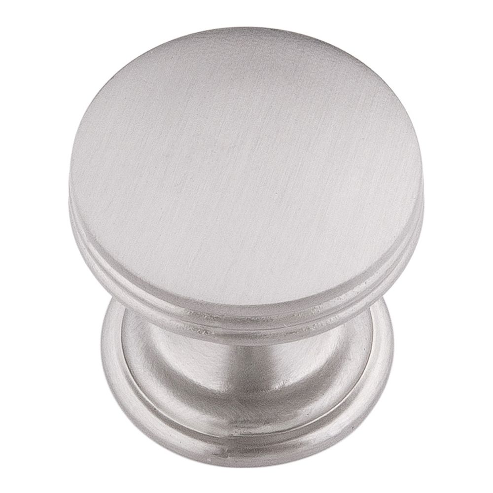 Hickory Hardware P2140-SS American Diner Collection Knob 1 Inch Diameter Stainless Steel Finish