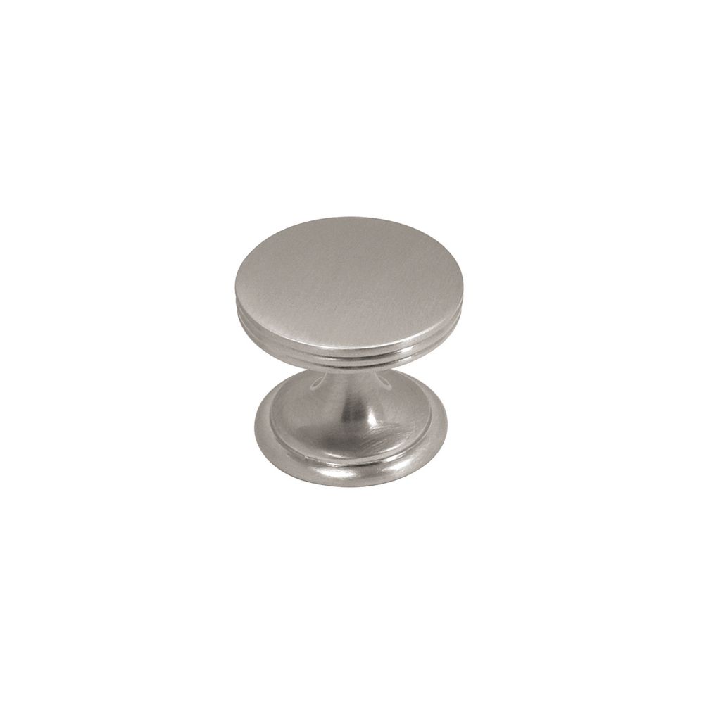 Hickory Hardware P2142-SS American Diner Collection Knob 1-3/8 Inch Diameter Stainless Steel Finish