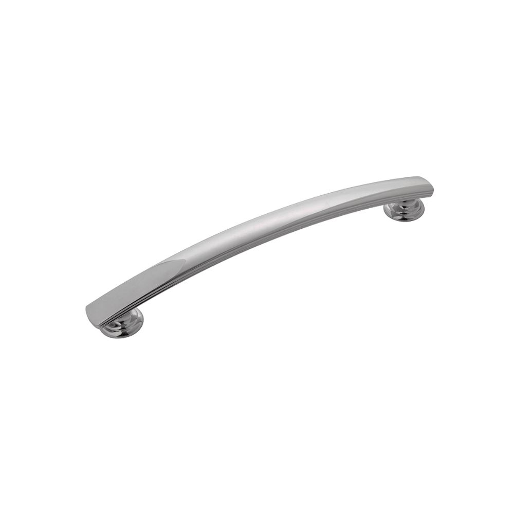 Hickory Hardware P2156-CH American Diner Collection Pull 6-5/16 Inch (160mm) Center to Center Chrome Finish