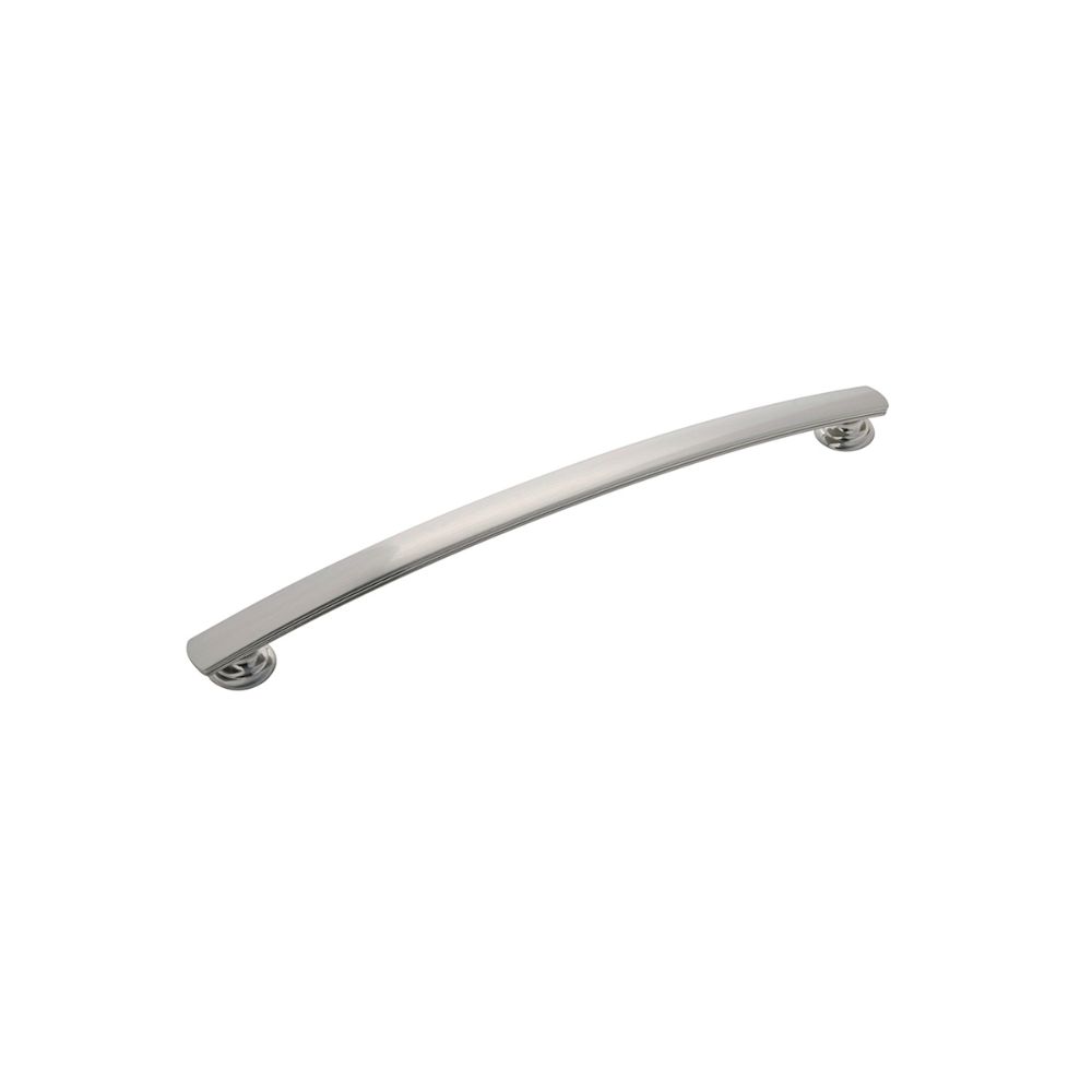 Hickory Hardware P2157-SN American Diner Collection Pull 7-9/16 Inch (192mm) Center to Center Satin Nickel Finish